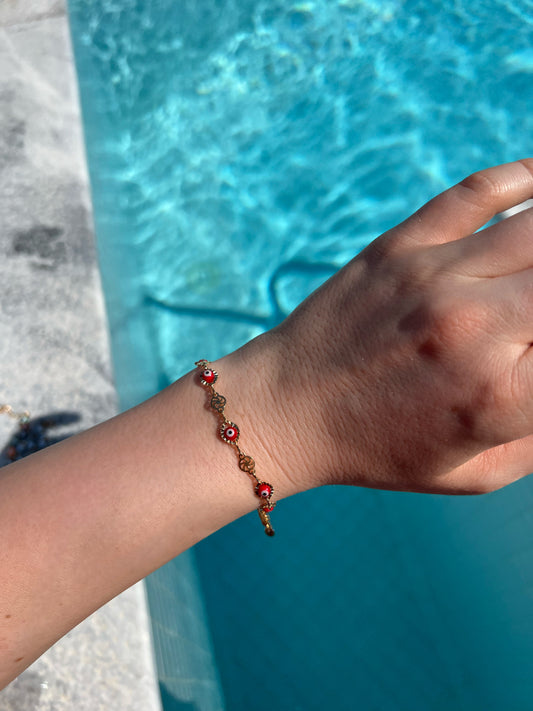 NAZAR Armband in rot